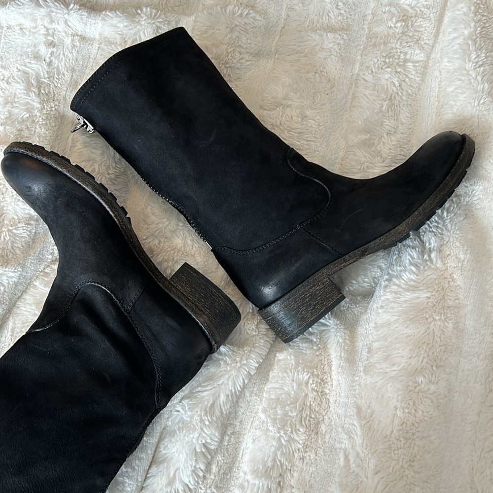 New Via Roma XV Oiled Leather Motorcycle Boots - Picture 4 of 6